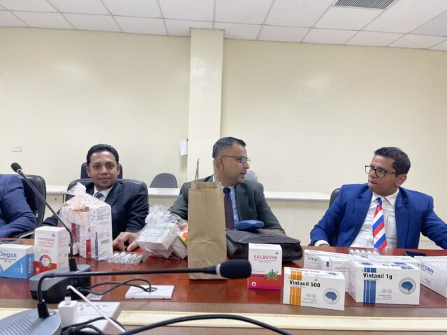 Business Discussion between Vinphaco hand our partner