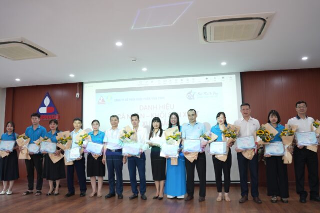 Pharmaceutical R&D team supporting manufacturing innovation in Vietnam