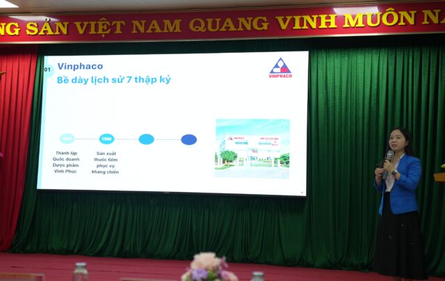 Presentation about Vinphaco company history